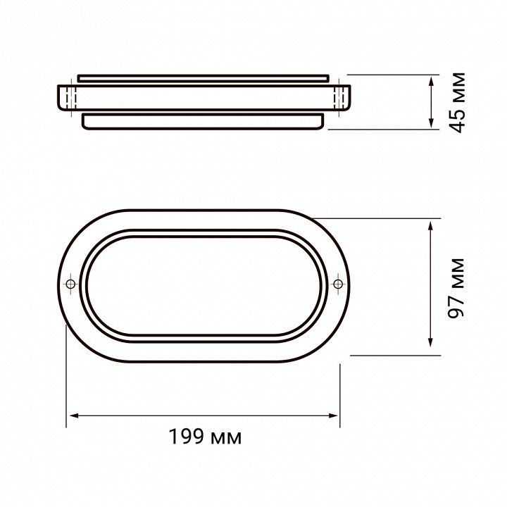Накладной светильник Jazzway  PBH-PC2-OA 12W 4000K WHITE IP65