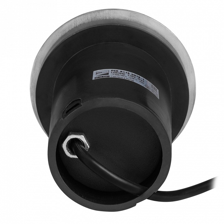 Встраиваемый в дорогу светильник Jazzway  PGR  R110   GU10-1  Chrome 230V IP67