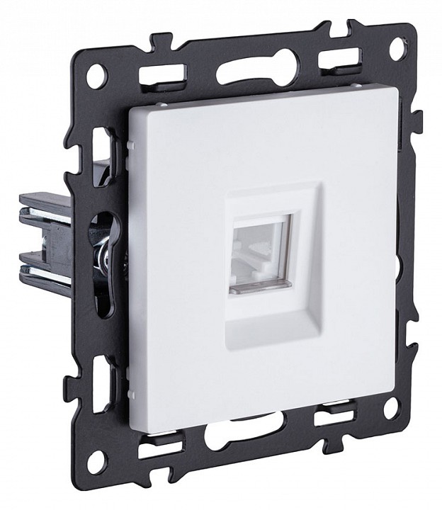 Розетка Ethernet RJ-45 без рамки Kollinger Asthetik AS-017WH