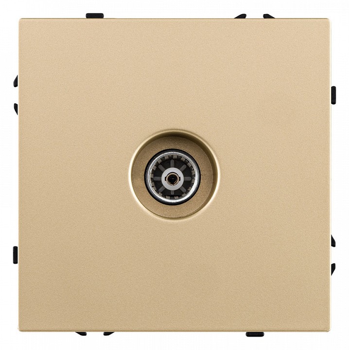 ТВ-розетка и SAT-розетка оконечная без рамки Kollinger Eclipse EC-021GD