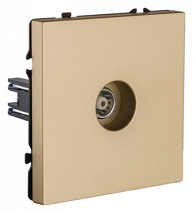 ТВ-розетка и SAT-розетка оконечная без рамки Kollinger Eclipse EC-021GD