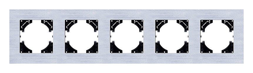 Рамка на 5 постов Kollinger Reflex AL RA5SR