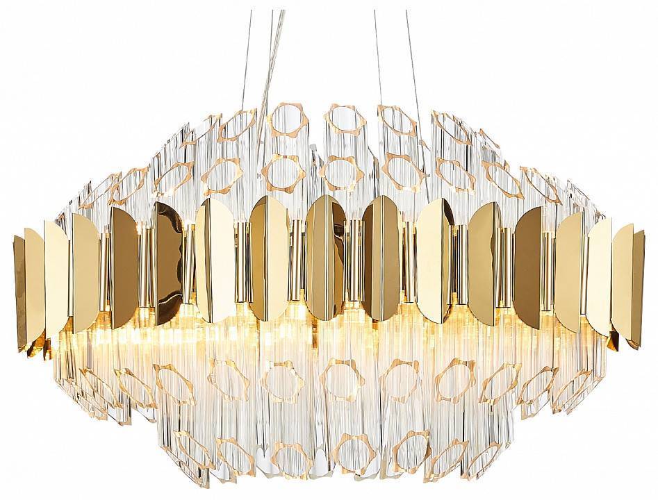 Подвесная люстра Natali Kovaltseva Rivera 81443/12C GOLD