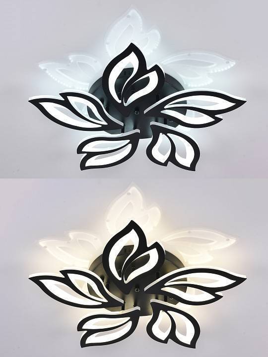 Потолочная люстра Natali Kovaltseva High-Tech HIGH-TECH LED LAMPS 82006 BLACK