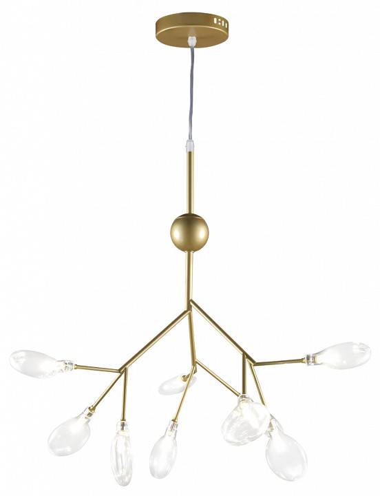 Подвесная люстра Natali Kovaltseva Grace II 75554/9С GOLD SATIN