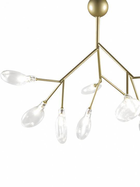 Подвесная люстра Natali Kovaltseva Grace II 75554/9С GOLD SATIN