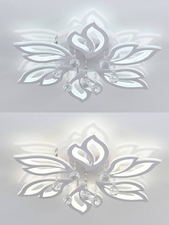 Люстра потолочная светодиодная Natali Kovaltseva Sand LED LAMPS 81241