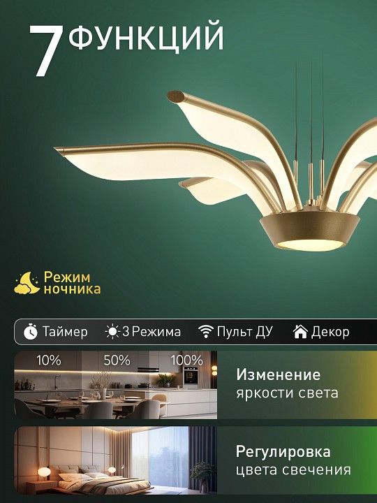 Потолочная люстра Natali Kovaltseva  HIGH-TECH LED LAMPS 82053