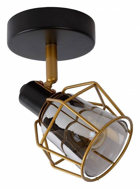 Спот Lucide Nila 1xGU10 черный 77977/01/30