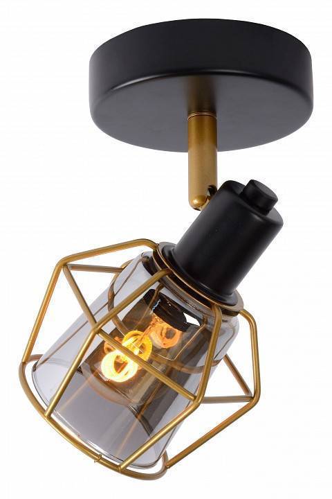 Спот Lucide Nila 1xGU10 черный 77977/01/30