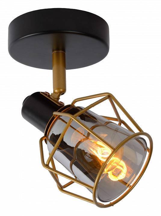 Спот Lucide Nila 1xGU10 черный 77977/01/30