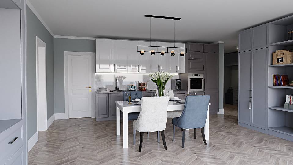 Подвесной светильник LIGHTERA Rudolf LE114L-5B SMART