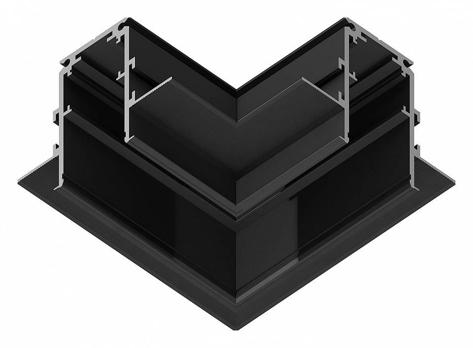 Соединитель угловой L-образный для треков встраиваемых LIGHTERA Startrek 48 LE165TC-VC