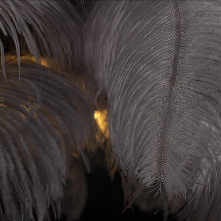 Торшер Loft It Bijout Grey 10067F/BK