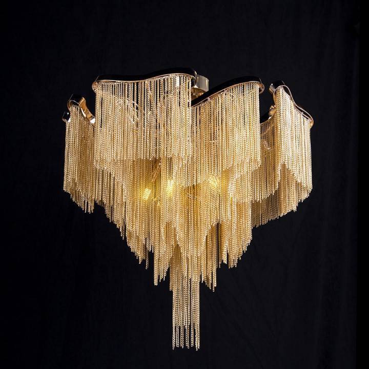 Люстра на штанге Loft It Stream 10208/600C Gold