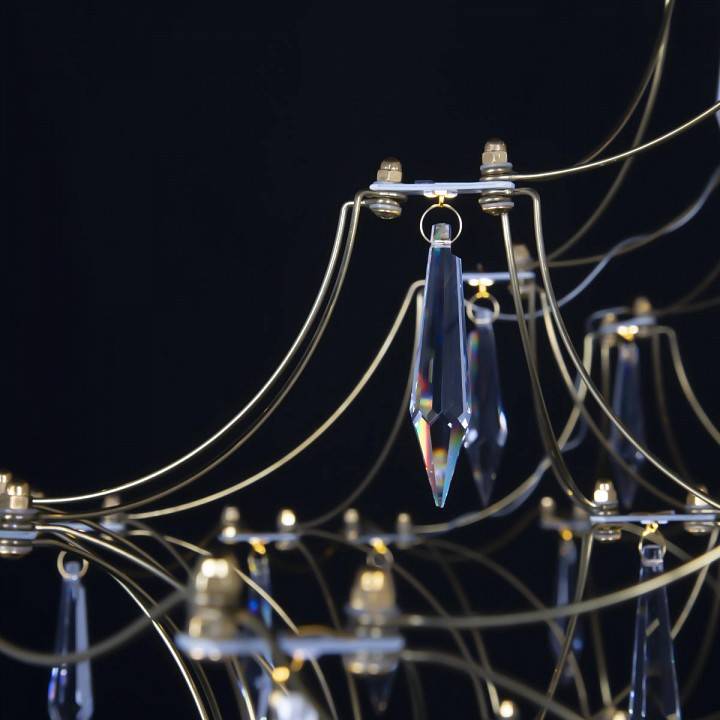 Подвесная люстра Loft it Mira 10259/1200 Gold Asfour