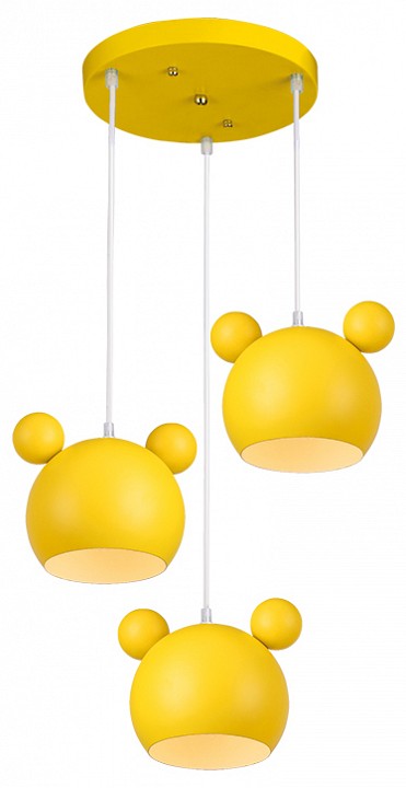 Потолочная люстра Luminarte  PANDA-PL40E27-3YL