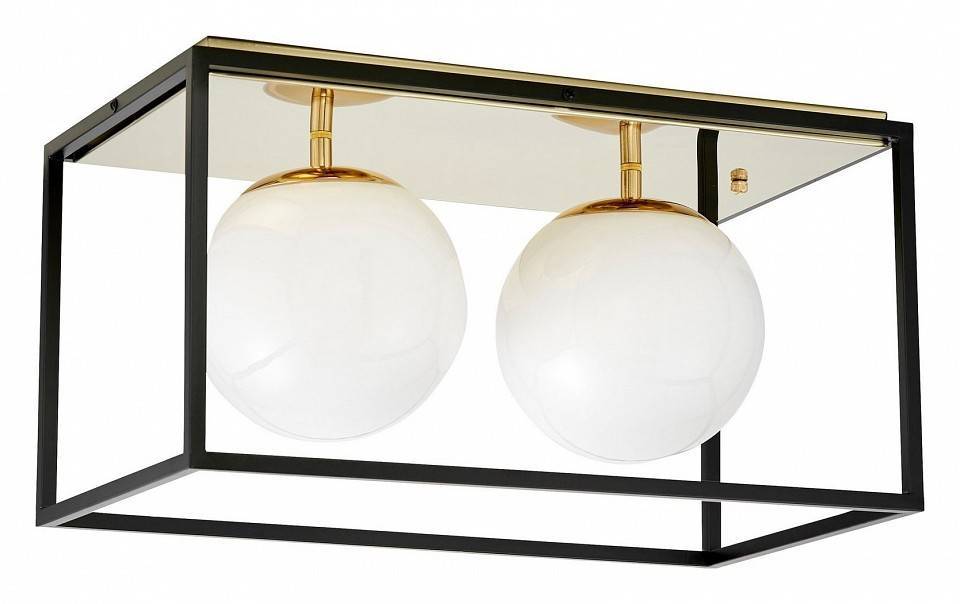 Накладной светильник Lumina Deco Alesti LDC 8060-2 F.GD+BK