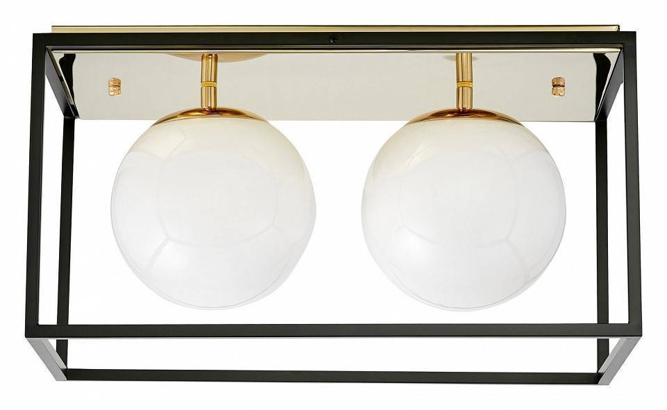 Накладной светильник Lumina Deco Alesti LDC 8060-2 F.GD+BK