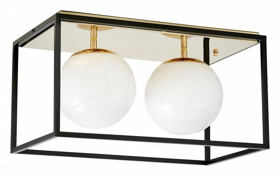 Накладной светильник Lumina Deco Alesti LDC 8060-2 F.GD+BK