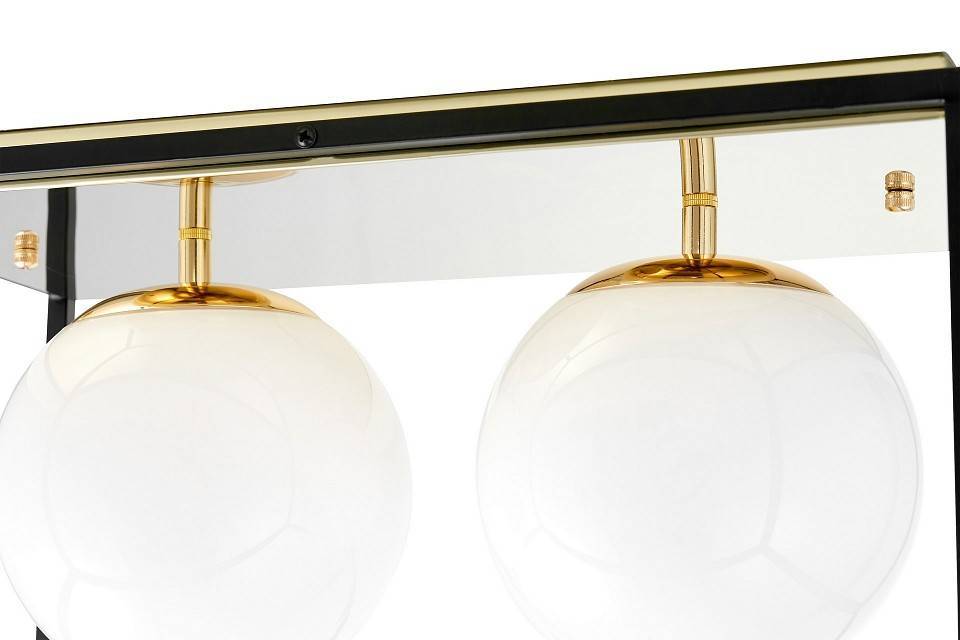 Накладной светильник Lumina Deco Alesti LDC 8060-2 F.GD+BK