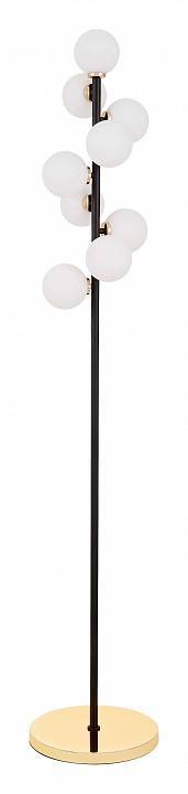 Торшер LUMINA DECO Marsiada LDF 6033-9 BK+F.GD