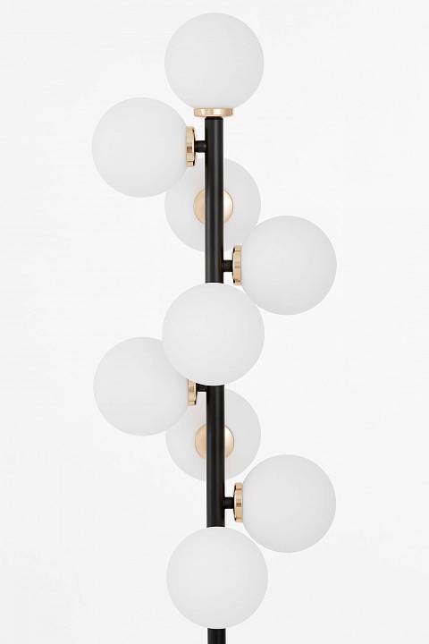 Торшер LUMINA DECO Marsiada LDF 6033-9 BK+F.GD
