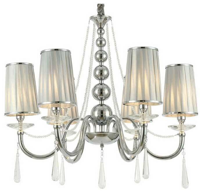 Подвесная люстра Lumina Deco Fabione LDP 1200-6 CHR