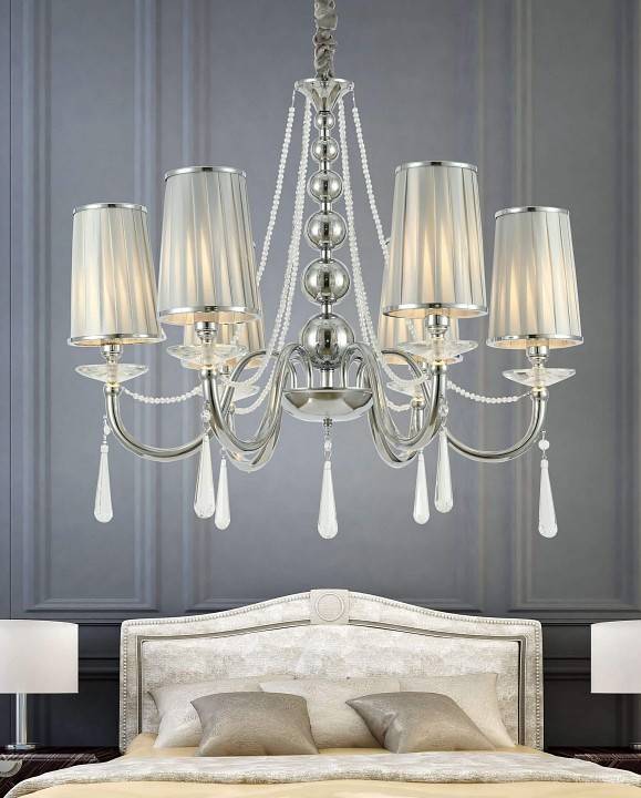 Подвесная люстра Lumina Deco Fabione LDP 1200-6 CHR