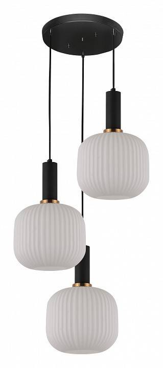 Подвесной светильник Lumina Deco Gato на 3 лампы LDP 1217-3 WT+BK