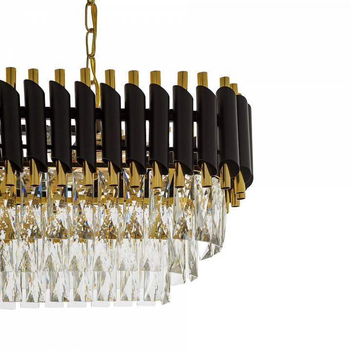 Подвесная люстра LUMINA DECO MAZINI LDP 6003-800-PR BK+F.GD