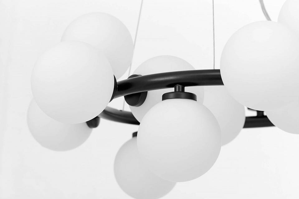 Подвесная люстра LUMINA DECO Marsiada LDP 6033-15 BK