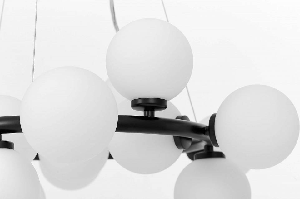 Подвесная люстра LUMINA DECO Marsiada LDP 6033-15 BK