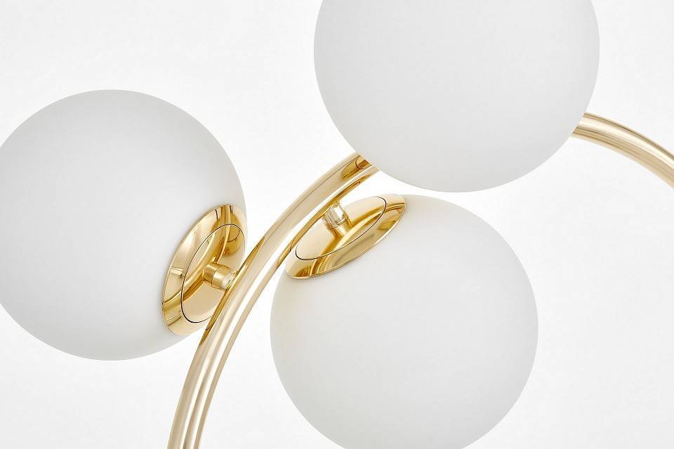 Подвесная люстра LUMINA DECO BONIO LDP 7031-6 F.GD