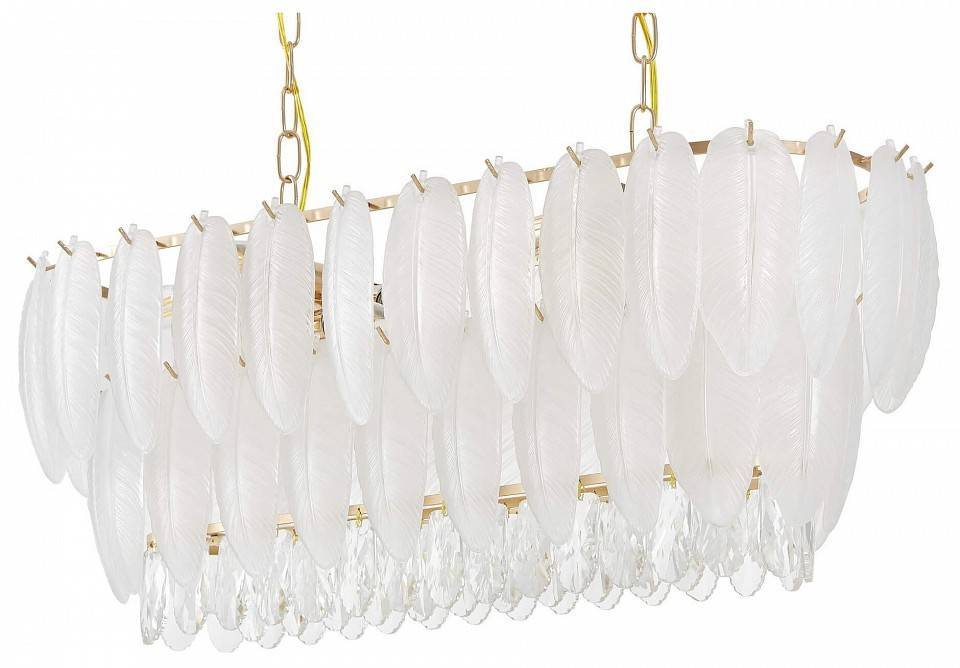 Подвесная люстра Lumina Deco Cavalini LDP 7040-800-PR F.GD