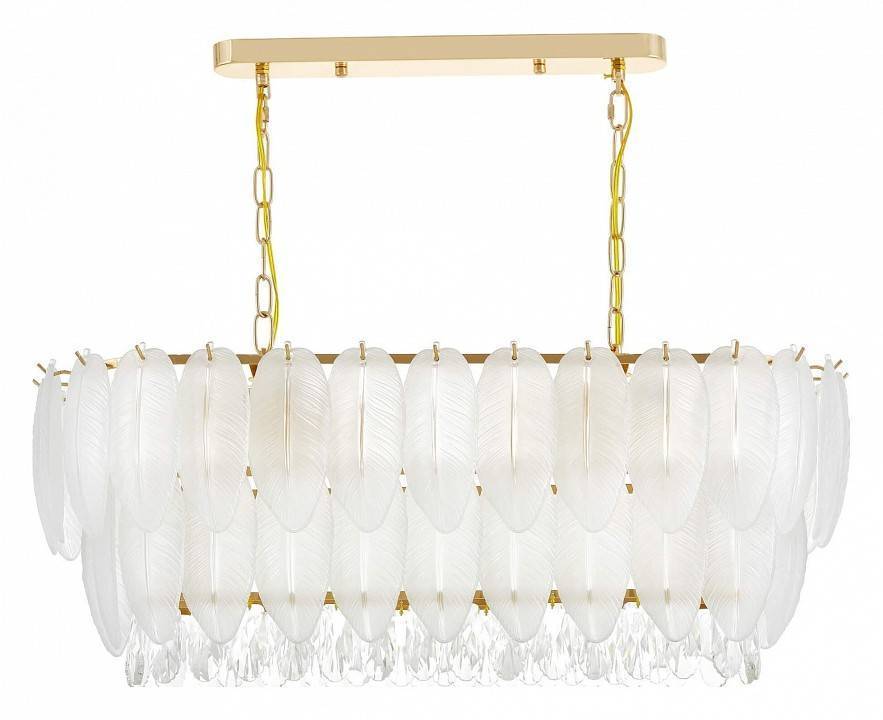 Подвесная люстра Lumina Deco Cavalini LDP 7040-800-PR F.GD