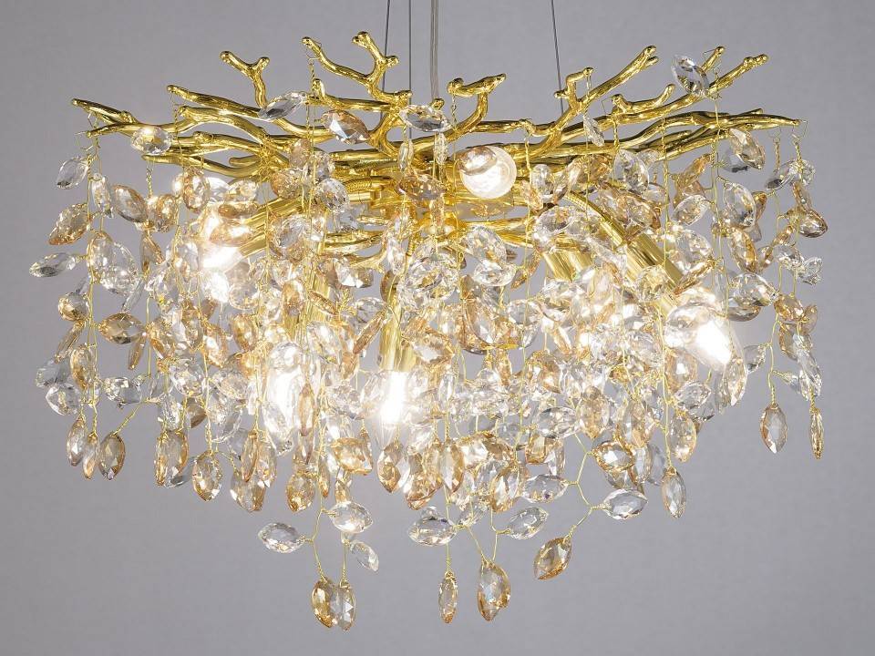 Подвесная люстра Lumina Deco Brevia LDP 8027-500 GD