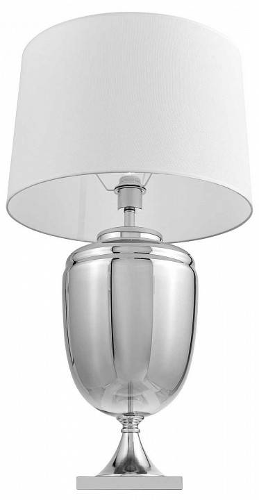 Настольная лампа Lumina Deco Olimpia LDT 304 CHR+WT