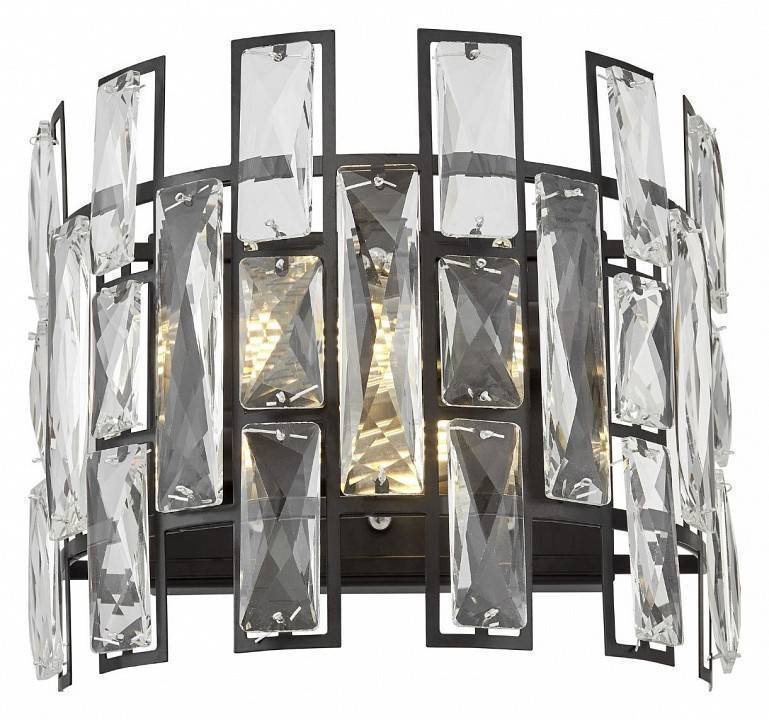 Накладной светильник LUMINA DECO Florina черный LDW 7041-2 BK