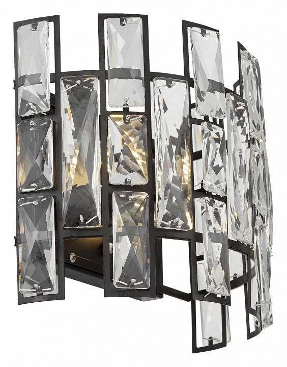 Накладной светильник LUMINA DECO Florina черный LDW 7041-2 BK