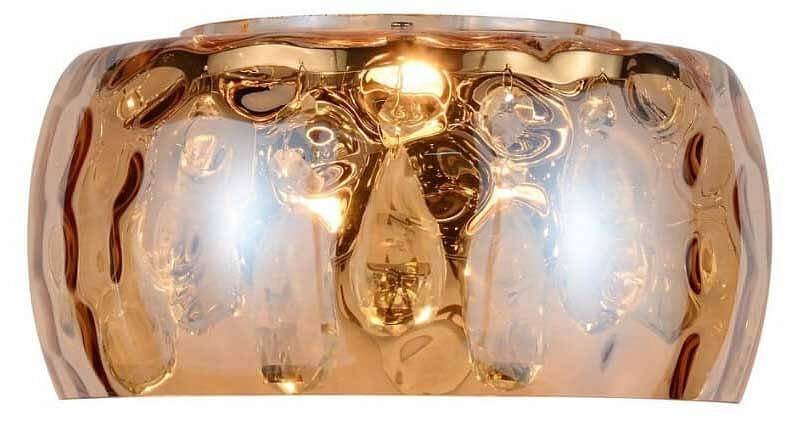 Накладной светильник LUMINA DECO Rubina янтарный LDW 8044-1 AMB
