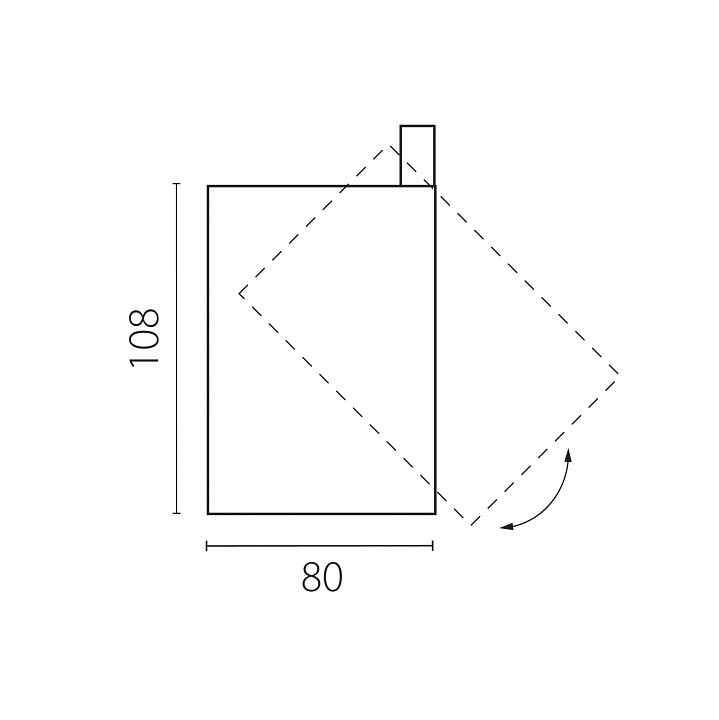 Плафон металлический Lightstar Alta Base 215346