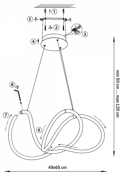 Подвесной светильник Lightstar Corinto 637067