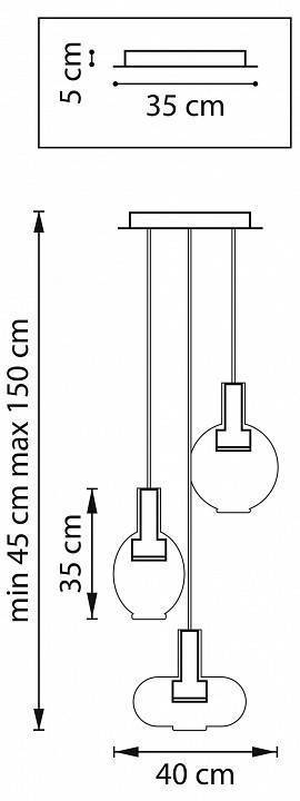 Подвесной светильник Lightstar Disco 792139