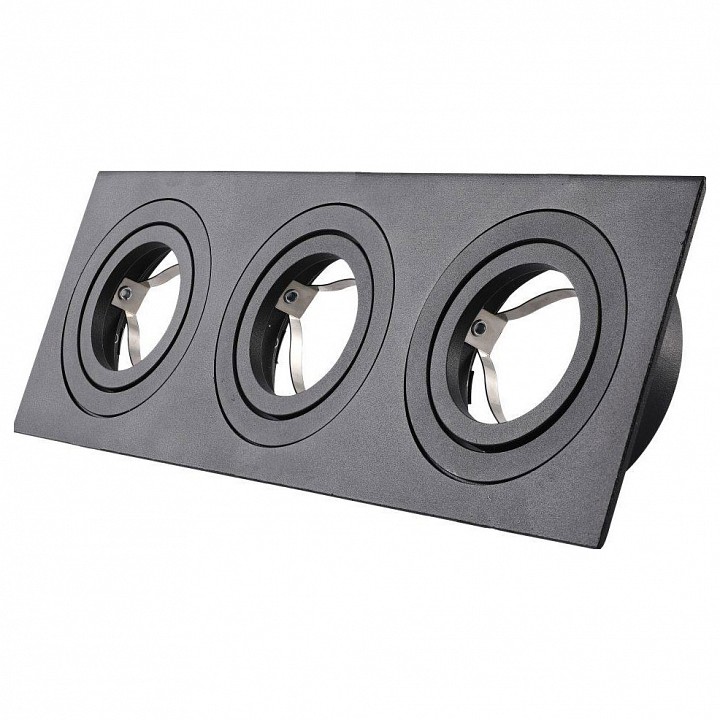 Встраиваемый светильник Lucia Tucci Rossari GU10 черный LTP-D012Q-03GU10-B