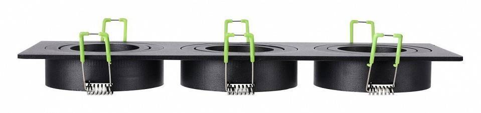 Встраиваемый светильник Lucia Tucci Rossari LTP-D012Q-03GU10-B 3xGU10 черный LTP-D012Q-03GU10-B