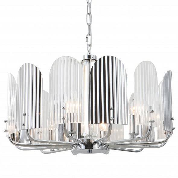 Подвесная люстра iLamp Dolce 15571-6 CR+MULT