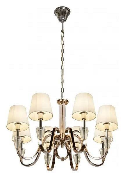 Подвесная люстра iLamp Alesti P2424-8 Nickel