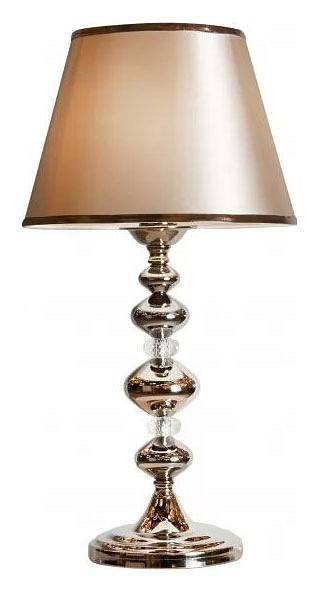 Настольная лампа iLamp Brooklyn T2401-1 Nickel