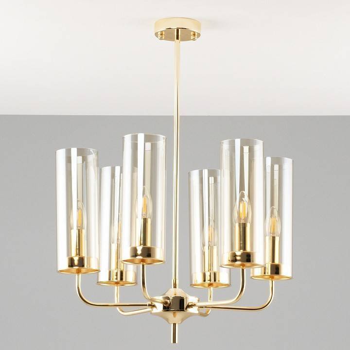 Люстра на штанге Moderli Metric 6 ламп V10020-6P